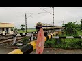 Extremely Aggressive MEMU Local Train: Furious Stormy Skipping out Railgate