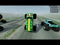 BeamNG BeamNG.Drive Monster Truck Downhill Racing Featuring Evan Storm - ToucanPlays - Meg -Superman