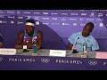 LETSILE TEBOGO BEATS NOAH LYLES (COVID) FOR 200M OLYMPIC GOLD, BEDNAREK SILVER | PRESS CONFERENCE