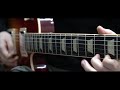 Gary Moore - Parisienne Walkways (Guitar Cover)