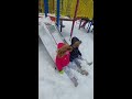 Snowy slides