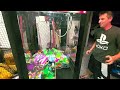 Helmet in the Claw Machine Prank - Can Mcfive Circus Helmet guy win?