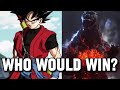 Xeno Goku VS Godzilla (Heisei) | Who Would ACTUALLY Win?