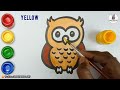 How To Draw An Owl | Owl Drawing | Smart Kids Art