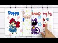 Paper DIY🦄 Rich Enid and Poor Wednesday Have Pimples | Poppy Playtime Chapter 3 | Cat Paper Crafts