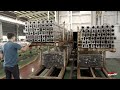 Huge Scale! Manufacturing Process of Aluminum Profile. Aluminum Factory in Korea