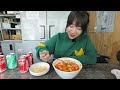 🔥 Soft tofu udon that succeeded in open run? 🔥 Udon noodles mukbang that surprised citizens.