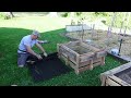 DIY wood Pallet raised bed (step by step)