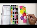 Meiliang Watercolor Paints 52 Set Review - aka Pretty Excellent Paints. So Many Colours!