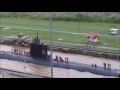 US Nuclear Submarine passes through Panama Canal