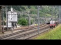 Bahnland Schweiz: Gotthardbahn/Ferrovia del Gottardo Nordrampe im Juli 2014 - Göschenen