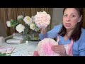 Coffee Filter Peonies Part 1