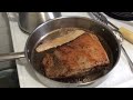 Here’s the proper way to cook a brisket on the stove top.