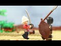 Lego Battle of Isandlwana, Zulu war history stop motion