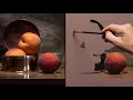 I Paint Three Peaches - Painting Demo