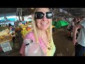 SHARK & OSTRICH! Exotic Street Food Tour in Pattaya, Thailand!🇹🇭
