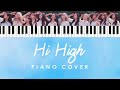 LOONA - 'Hi High' (Piano Cover Instrumental)