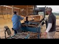 In depth look at the Baker sawmill operation PT1! #sawmilling #bladesharpening#Bakersawmill