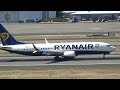 Ryanair Boeing 737 MAX 200 Takeoff Portland Airport (PDX) [N4022S/EI-HGW]