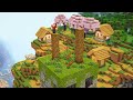 Minecraft | How to build a Giant Creeper Statue | Tutorial