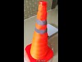 How Collapsible Traffic Cone Works?