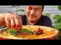 Best Pork ribs i have ever eaten tender juicy and delicious | four fried ghost pepper (kinh chilly)