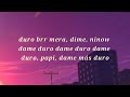 Chris Jedi, Anuel AA, Gaby Music - Duro (Letra/Lyrics