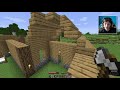 Building our starter house | Let's play: Minecraft survival #3