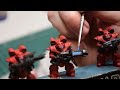 Space Warriors Face Alien Creature | Sci-fi Diorama