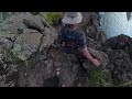 Rock Climbing at Makapu'u Point on Oahu, Hawaii