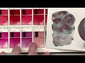 A close up look at Schmincke's Super Granulating Haze watercolour set