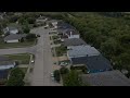 Drone Flight over Bella Lagos Phase 1 subdivision of Mountain Creek Lake in Western Dallas