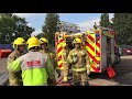 How UK Fire Fighters put out a house fire