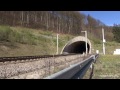 Tunnelknall / sonic boom ICE Tunnel Euerwang - SFS Schnellfahrstrecke, Zug, trainfart