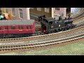 Hornby J52 Class  and Dapol 14xx class 0 6 2 locomotives hauling trai