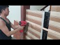 Woodworking project for new home // make a wooden wall