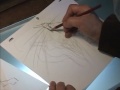 Yasuo Otsuka drawing key animation (8x speed)