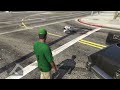 GTA V - Guy Gets Shot , Hit By Truck and Walks It Off