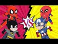 Evolution Of BATMAN vs Evolution Of SPIDER MAN GOLD [2024] : Who Is The King Of Super Heroes?