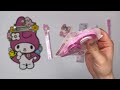 KUROMI and MELODY Blind Bags | ASMR | Sanrio blind bag paper | Paper sanrio