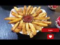 DO NOT FRY FRENCH FRIES anymore. New idea for healthy French fries. God how delicious dish