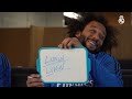 Who's the STRONGEST? Who's last off the BUS? | Teammates Marcelo & Militão
