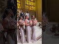 Bridesmaids get emotional during Bride Grand Entrance. #bridesmaids #bridemaid #brideandgroom