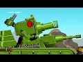World of tanks: Helpless monster | MKZT Ballistic Missile Carrier Vs HKS | Cartoons about tanks