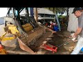Skid Loader Repair: Tilt Cylinder, Fuel Tank, Controls, and Chain Case.  LX565