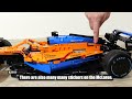 LEGO 1:8 F1 Cars Comparison | LEGO 42171 vs LEGO 42141 | Mercedes AMG W14 E | McLaren Formula 1