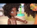 Disney Encanto Dolls Packing for Beach Trip Family Vacation