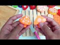 Satisfying Video/How to Cutting Fruits and vegetables/Unboxing/Plastic/Squishy/Popit/Wooden ASMR #19