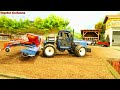 TRACTOR with MACHINE at HEAVY FIELD WORK on the Corleone Farm | rc farming