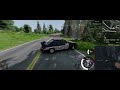 BeamNG ETK-I rally chasing time on the deforest stage